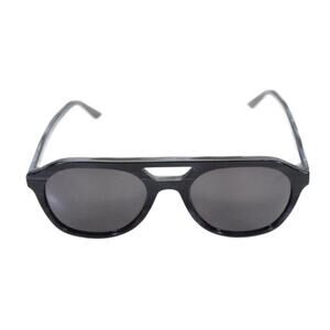 Lowercase Women's Black Gray Marble Print 53mm 23mm 140mm Rockaway Sunglasses